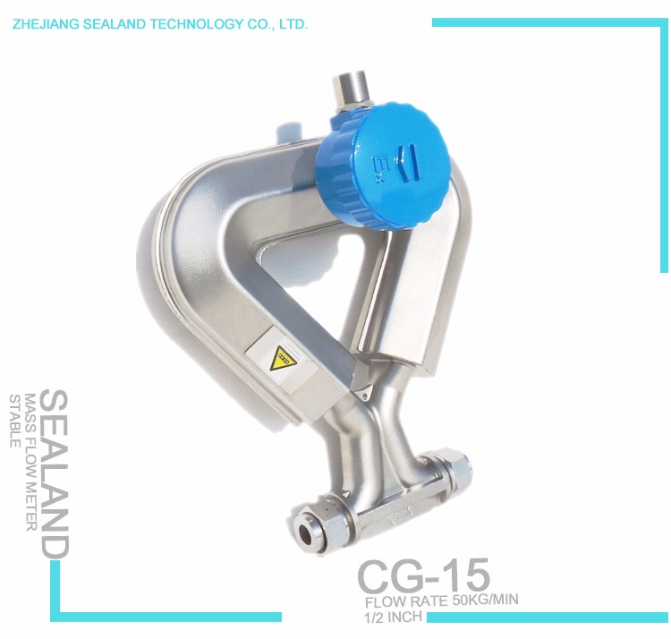 CNG dispenser Coriolis mass flowmeter without readout