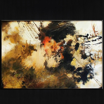 modern abstract handmade shop decoration wall art painting