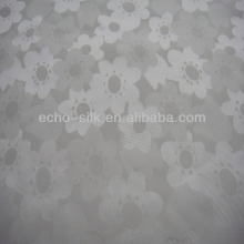 16mm 100% silk satin JQD brocade fabric