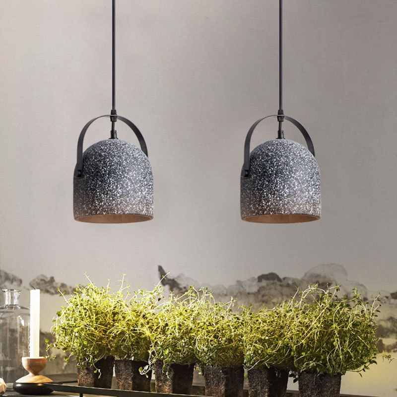 Concrete Modern Pendant LightofApplication Hanging Lamp Fixtures