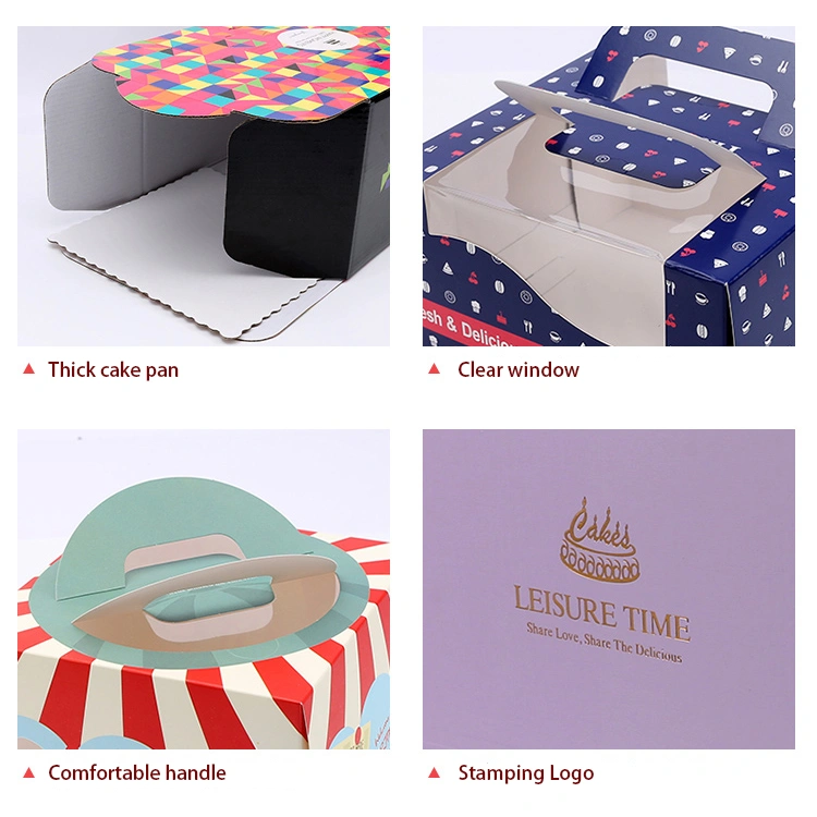 The Newest Paperboard Kraft Paper Cake Gift Box