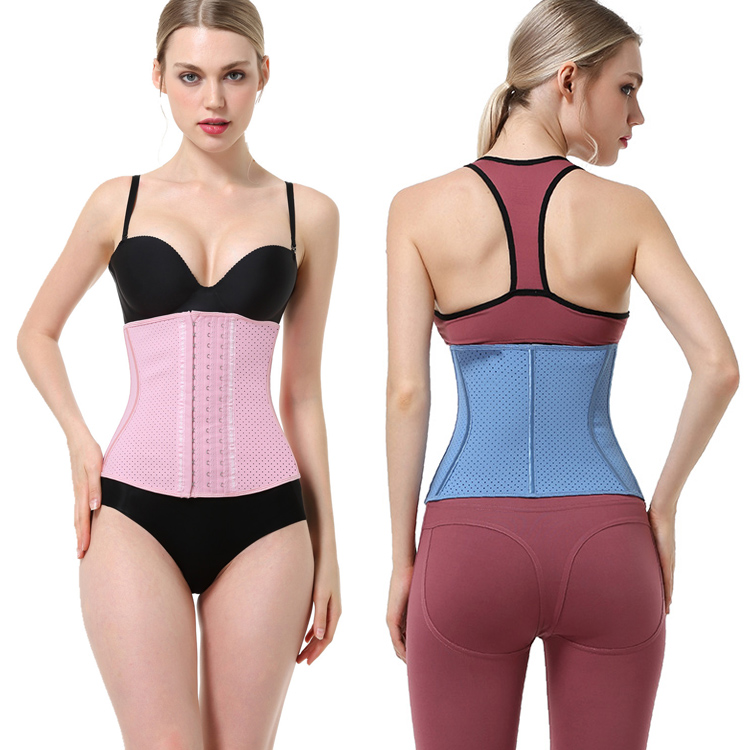 Women Slim Wear Latex Waist Trainer Cincher