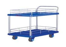 PP Deck Rolling Platform Cart  With Noiseless Castor , Doub