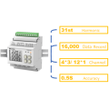 Bidirektionaler 31. Harmonische digitaler Lora-Strommesser