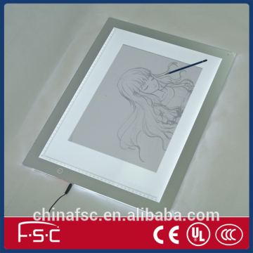 Electronic adjustable LED slim tatoo light box