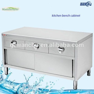 Kitchen Cabinet in Malaysia/Heavy Duty Stainless Steel Kitchen Bench Cabinet with Drawers