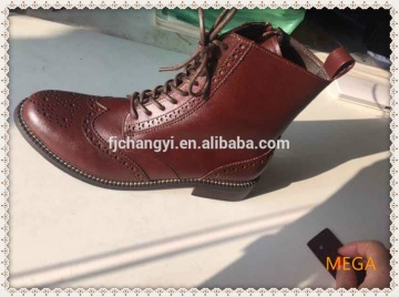 2016 FASHION LADY FLAT BOOTS WITH MICROFIBER ,GOOD QUALITY MICROFIBER,MARTENS BOOTS