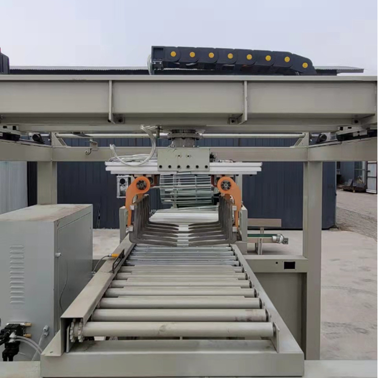 Commercial Palletizer Robots High Safety Level-Sustainable Stainless Steel Carbon New Wrapping Machines Farms Chemical Plastic