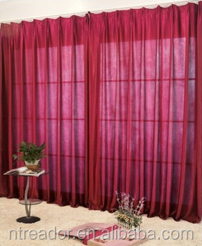 satin curtain wedding decoration living room decoration