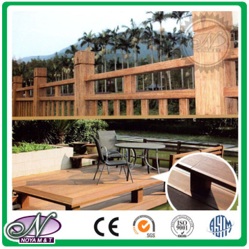 Outdoor solid carbonized strand woven bamboo engineering flooring