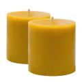 100% Pure Large Pillar Beeswax Candle