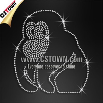 Rhinestone hotfix transfer gorilla , strass transfer rhinestone design