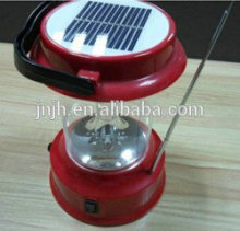 2014 new designed solar portable led light with radio