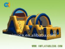 The Olympic inflatable obstacle course