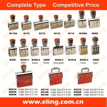 Eling Self inking rubber custom rubber stamp