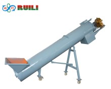 PP washing line plastic scrap conveyor