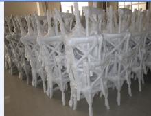 ELM cross back Stack chair