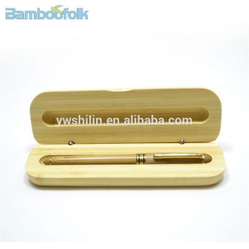 Newest design bamboo pen with a box