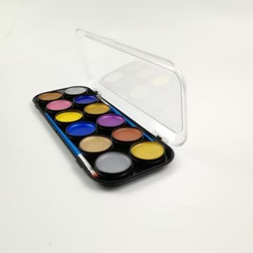 Colorful Waterbased Football fans face paint