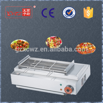 stainless steel brick barbecue set grill machine