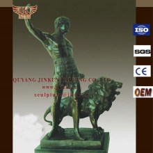 Quyang jinkun carving Bronze figure Sculptures