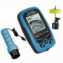 Portable Dot-matrix Sonar Fish Finder with Hot Key Operation