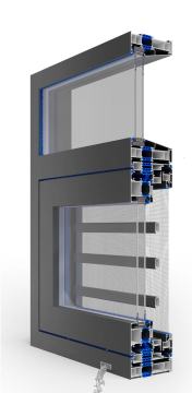 GRCS120 Insulated window screen integrated