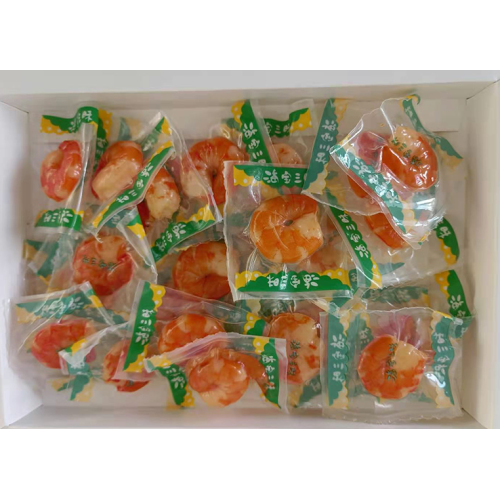 Délicieuses crevettes séchées en vente chaude