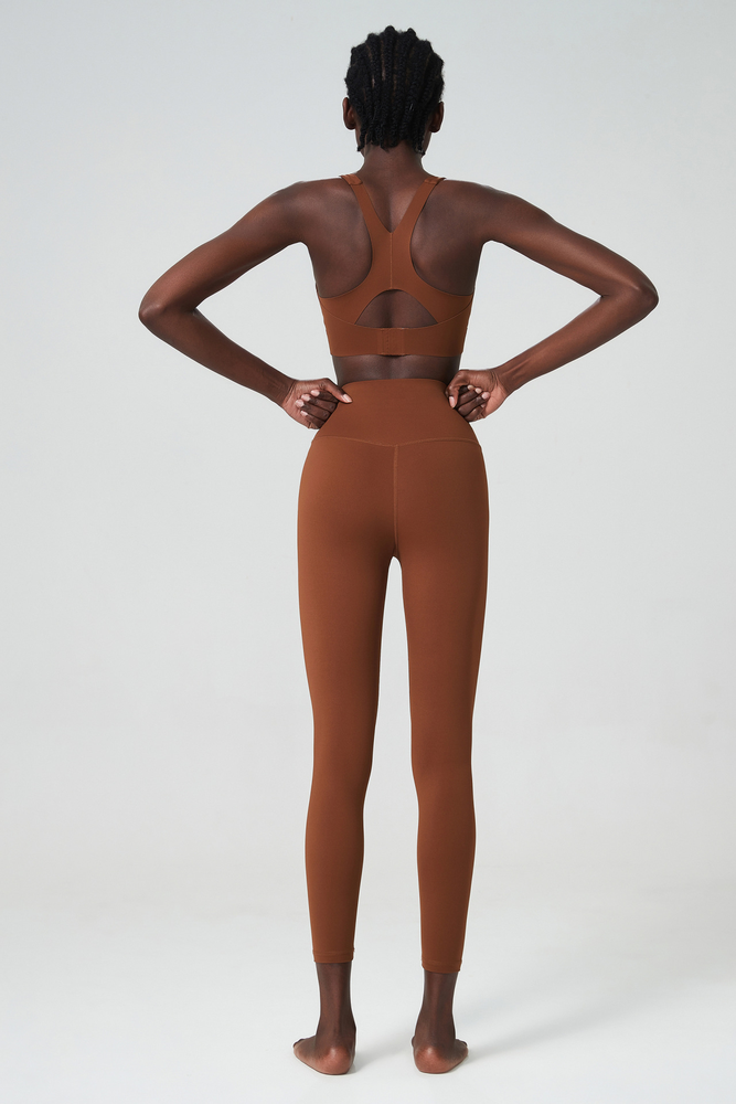 Женские брюки для йоги из спандекса и нейлона с высокой талией High Waisted Women Spandex Nylon Yoga Pants
