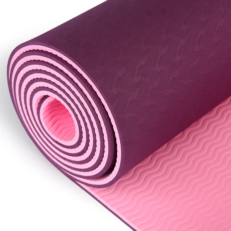 Wholesale Best Custom Eco Friendly Thick Foldable Non Slip Yoga Mat for Beginners