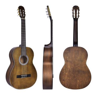 High Quality plywood linden classic guitar