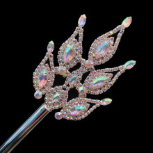 AB crystal double face scepters