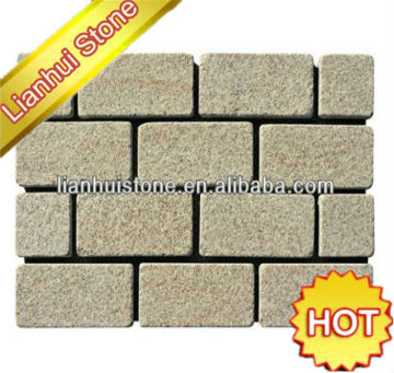 customizable mesh back cobblestone pavers for sale