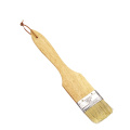 food grade bbq wooden handle bbq grill brush