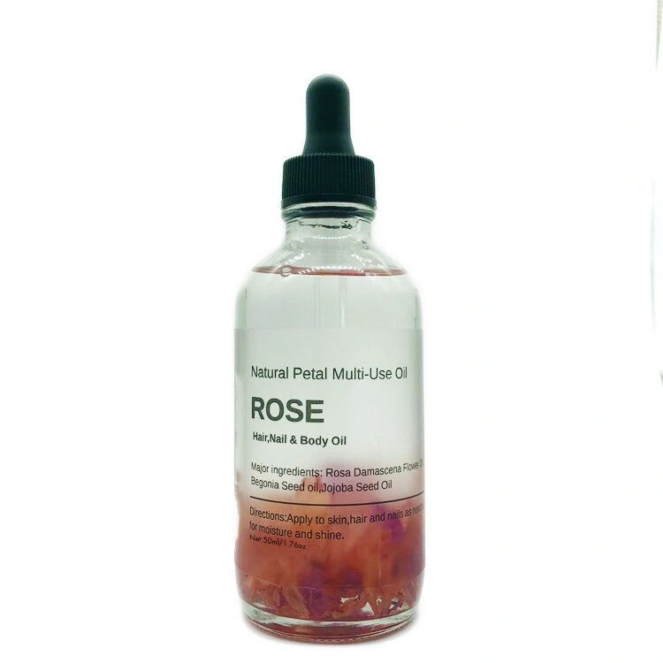 100% Pure Natural Rose Multi-Use Essential Oil Rose Body Massage Oil Rose Petals Essential Oil