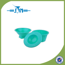 factory offer non-toxic silicone12pcs one set cup cake mold with low price