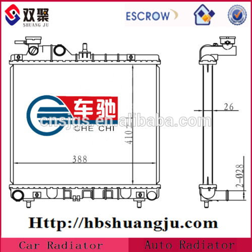 Aluminum radiator production line