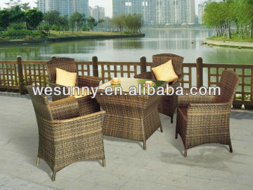 Hot sell outdoor furniture rattan material/Coffee shop furniture