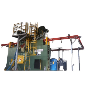 Overhead Chain Shot Blasting Machine for Electric Overhead Monorail Conveyors