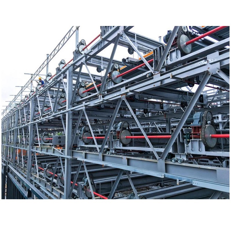 Made in China Customized Prefabricated Steel Structure For Car Parking