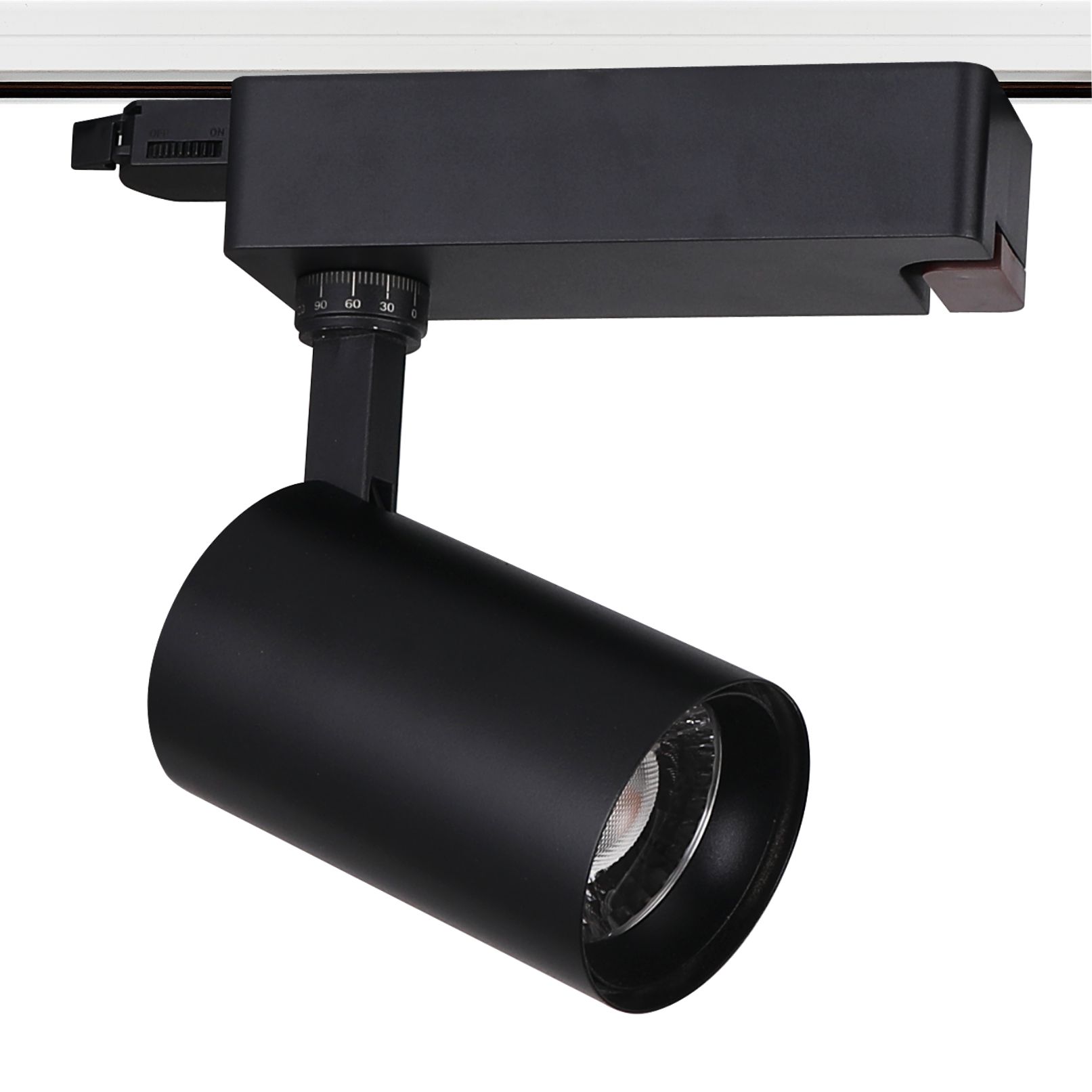 40W Modern Commercial Focus 2 Wires 3 Wires  Adjustable Non-isolated Constant Current COB LED Track light