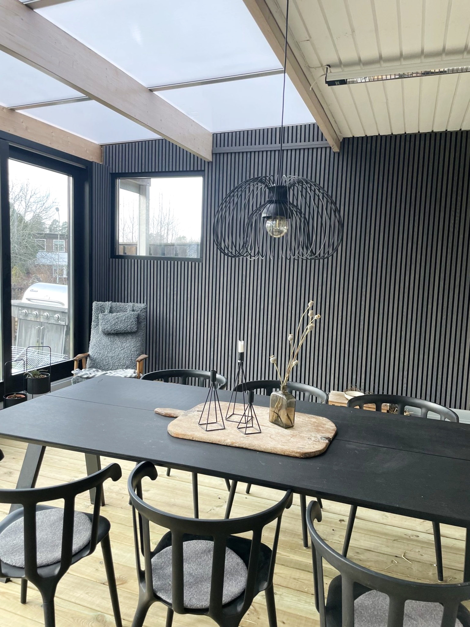 wood veneer slat panels