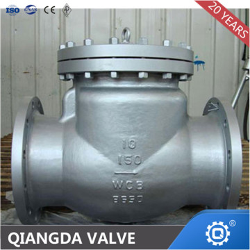 Full Open Cast Steel RF Flange Swing Check Valve