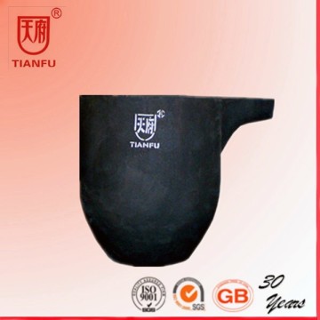 SiC Foundry Crucible For Metal Casting Supply