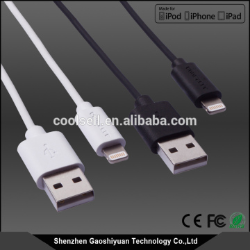 original durable 8pin USB cable MFi sync & charge cable/high speed usb charging cable