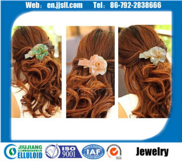 Celluloid hairpin jewelry sheet