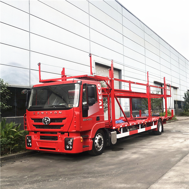 high quality 2 layers 2floor with 2axle 3axle 4axle Car Transport Car Carrier truck for sale
