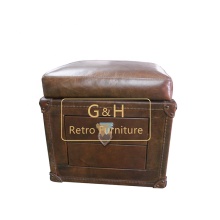 Luxury Decorative Square Ottoman Footstool