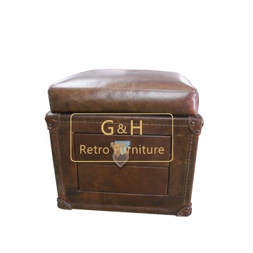 Luxury Decorative Square Ottoman Footstool