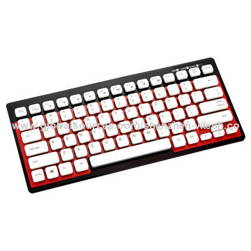 Bluetooth Keyboard, Fashion and Mini Design, Support Several Languages
